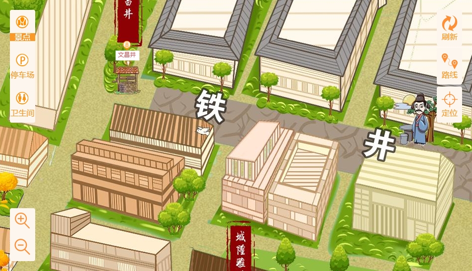 融安智慧景区：手绘地图与语音导览的完美融合