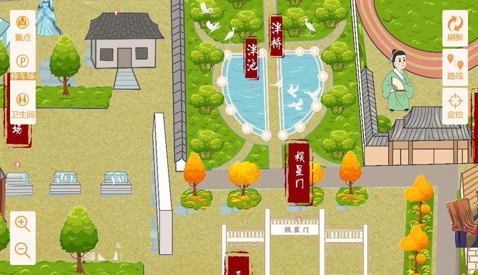 融安手绘地图景区语音讲解导览系统：智慧景区建设的基石